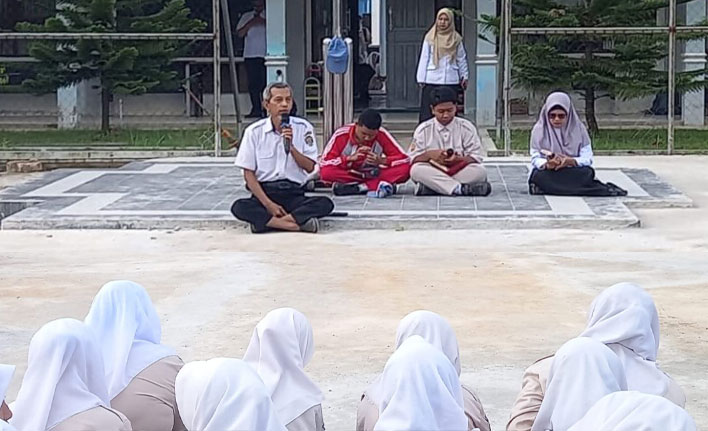 Kegiatan Rabu Religi SMAN 1 Sangatta Selatan