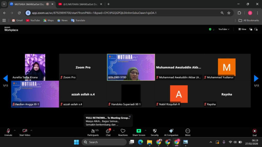 Tausiyah Sahur MUTIARA Hari Kesembilan