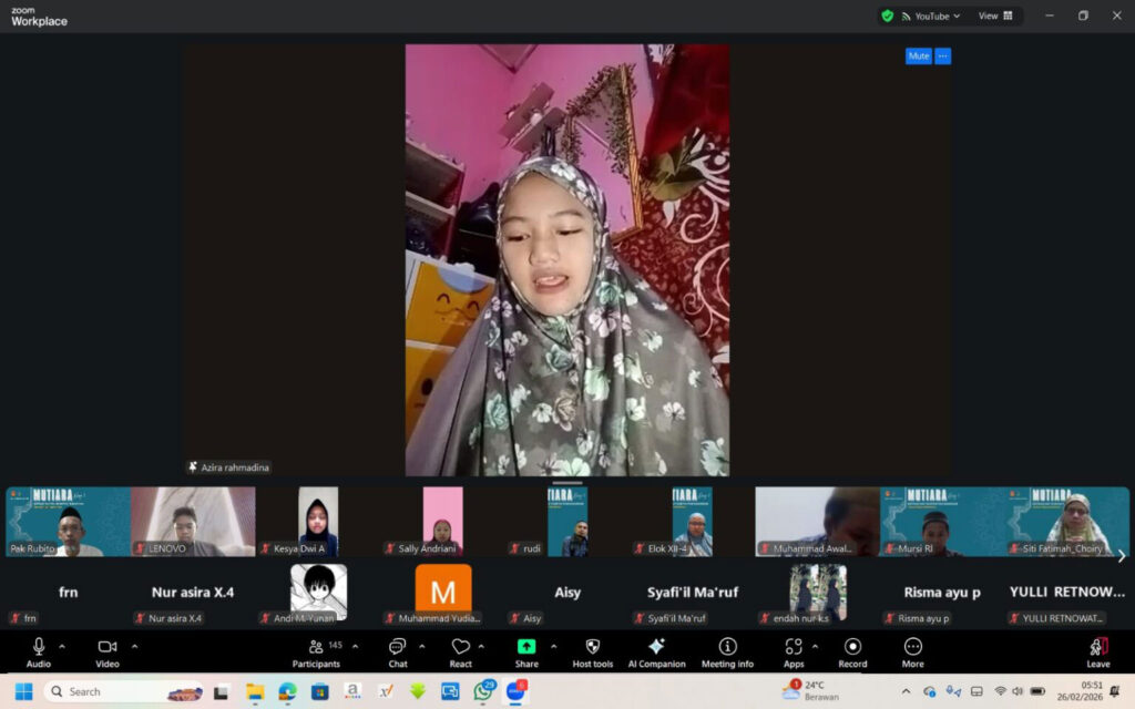 Tausiyah MUTIARA Hari Kedelapan