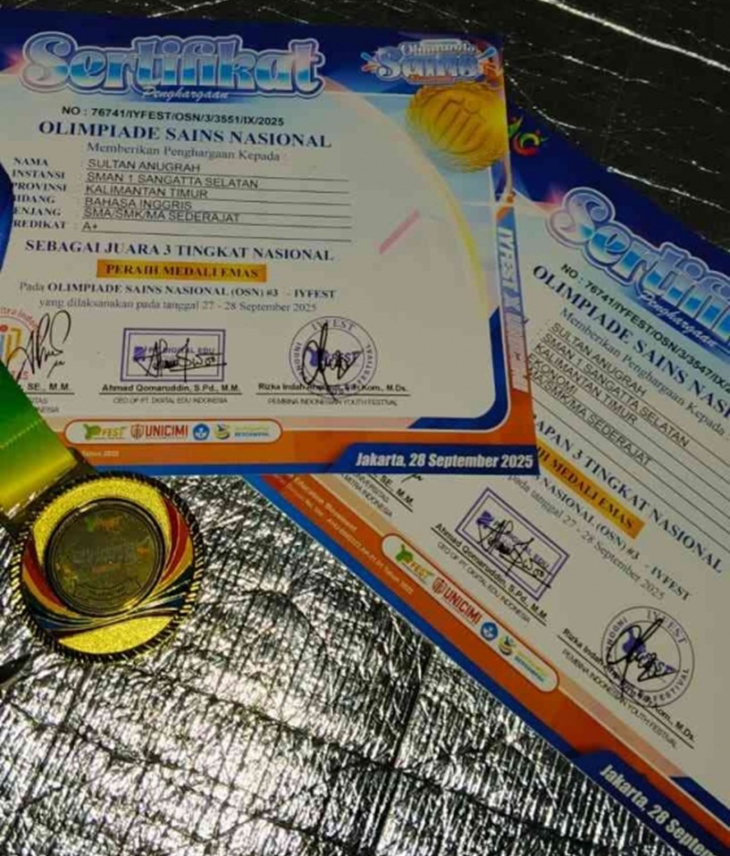 Prestasi Akademik Sultan Anugrah