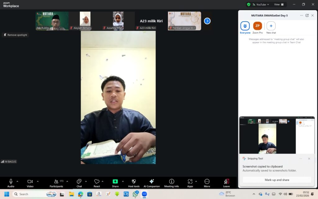 Tausiyah MUTIARA Hari Kelima