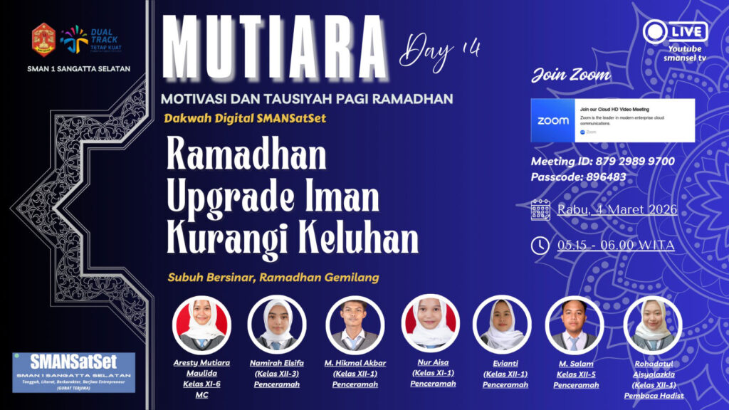 Kegiatan MUTIARA Day 14 SMANSatSet