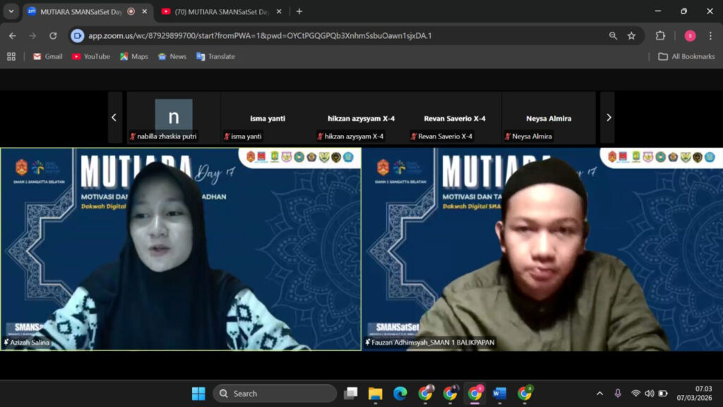 Dokumentasi kegiatan MUTIARA Day 17