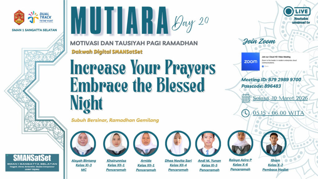 Kegiatan MUTIARA Day 20 SMANSatSet