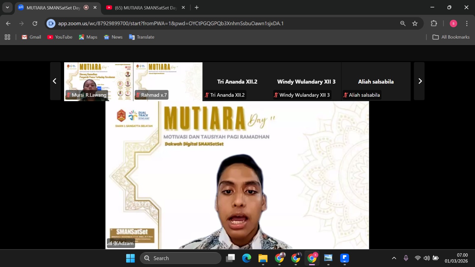 Teks Tausiyah Dalam Enam Bahasa