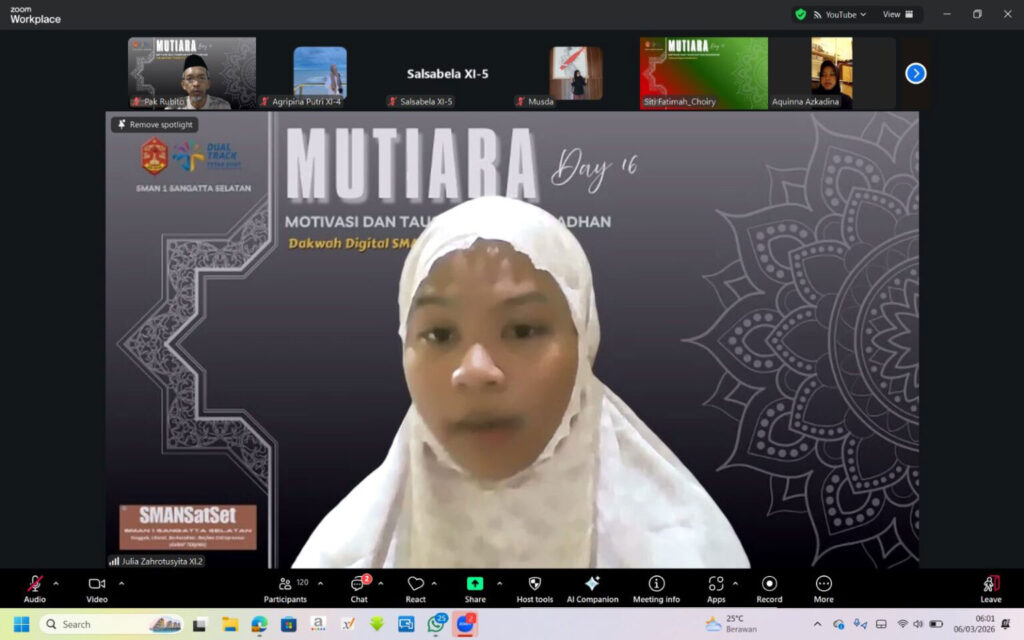 Suasana kegiatan MUTIARA Day 16