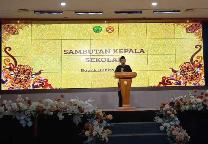 Sambutan Kepala SMAN 1 Sangatta Selatan