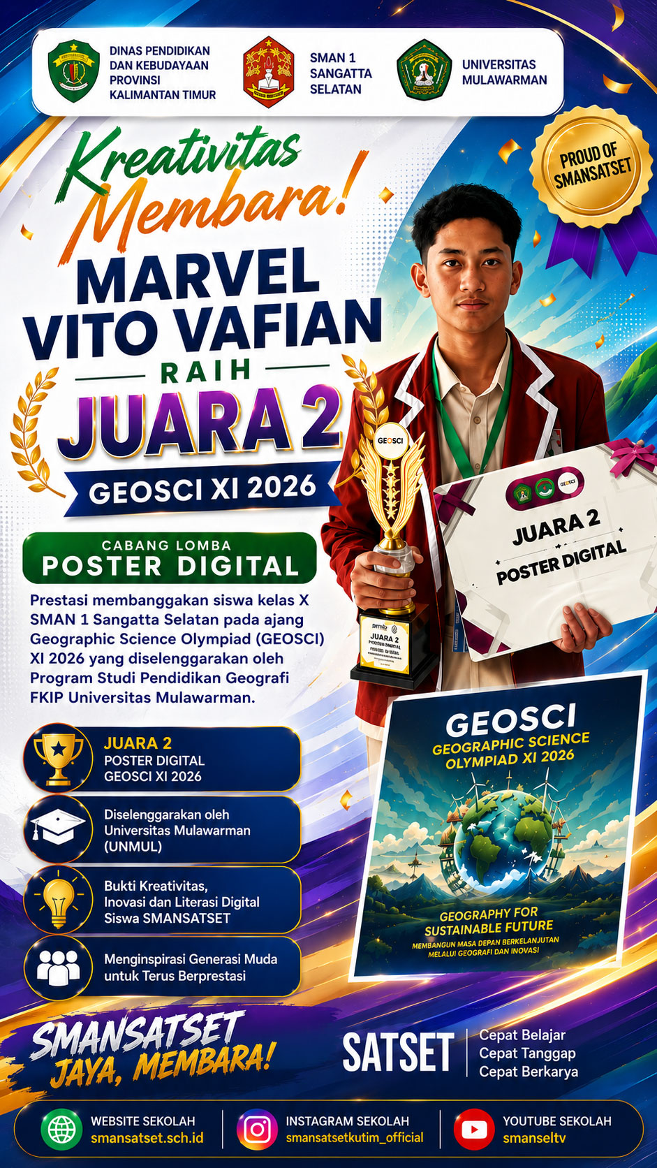 Kompetisi Poster Digital GEOSCI XI