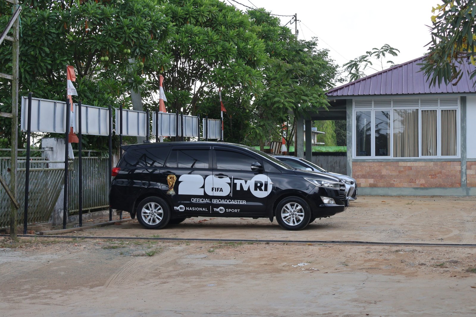 TVRI Kalimantan Timur melakukan peliputan di SMAN 1 Sangatta Selatan