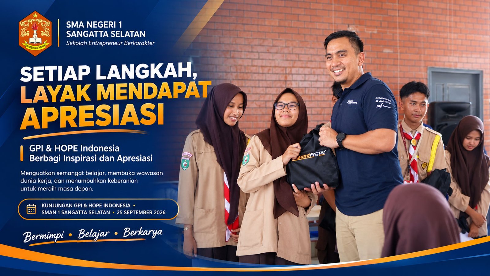 GPI dan HOPE Indonesia Menginspirasi Murid