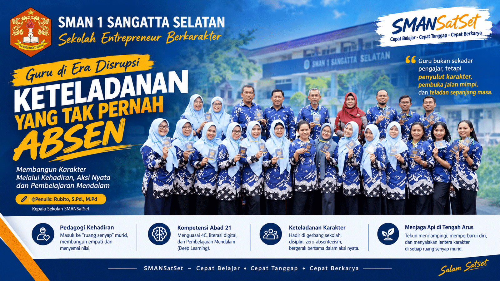 Menembus Ruang Senyap: Reinvensi Peran Guru dan Ekosistem Keteladanan di Era Disrupsi